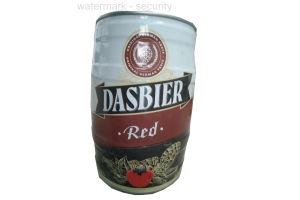 Пиво фильтрованное, пастеризованное Dasbier Red 4.4% 5.0л