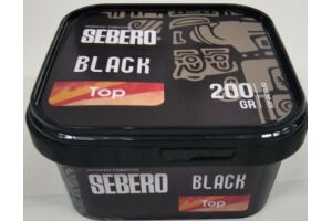 Табак для кальяна SEBERO Black "TOP" 200 гр