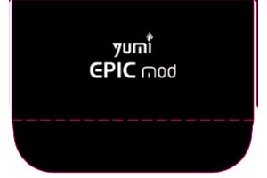 Электронная сигарета YUMI EPICMOD 5500 Grape 14 мл 50 мг