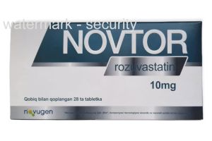 Новтор 10 мг таблетки, покрытые оболочкой № 28