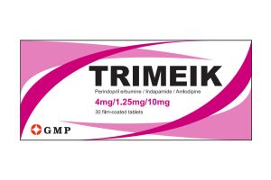 ТРИМЕИК Таблетки, покрытые пленочной оболочкой  4 мг+1.25 мг+10 №30