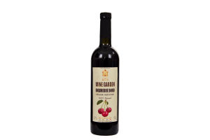 Вишневое полусухое вино WINE GARDEN 13% 0.75л