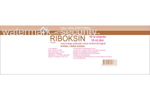 Рибоксин раствор для внутривенного введения 20 мг/мл 10мл №10