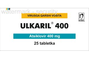 Улкарил 400 таблетки №25
