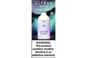 Электронная сигарета " ELF BAR" BB3000 COTTON CANDY 10 ml 50 mg/ml