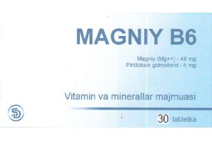 Магний Б6 таблетки покрытые оболочкой №30