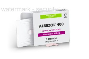 Албезол 400 таблетки для разжёвывания №1