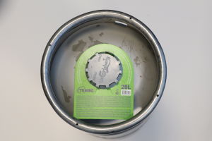 Пиво светлое фильтрованное "TUBORG GREEN" 4.5% бочка 20л