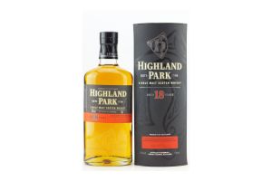 Виски Highland Park 18 YО, 43% 0.70л.