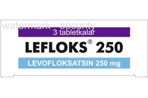 Лефлокс 250 таблетки, покрытые оболочкой №3