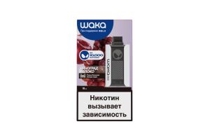 Электронная сигарета WAKA PA10000 Grape Apple (Виноград Яблоко) одноразового использования 18 мл 50 мг