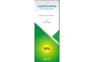 Гидроксипан раствор для инфузий 10% 500 мл №1