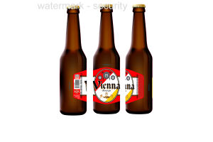 Пиво светлое фильтрованное пастеризованное "VIENNA" 12%, RGB; 0.33л