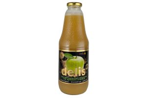 Сок прямого отжима DELIS яблочный 1л