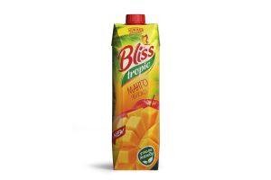 Сокосодержащий напиток манго-яблоко неосветлённый Bliss 1л