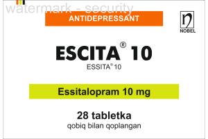 Эсцита 10 таблетки, покрытые оболочкой №28
