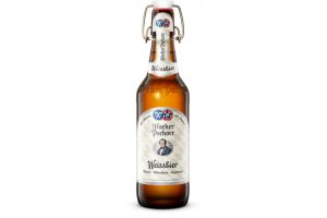Пиво светлое, нефильтрованное Hacker-Pschorr Weissbier  5.5% 0.5 Л