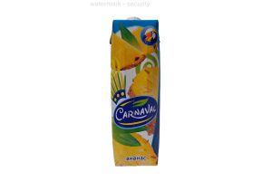 Безалкогольный напиток не газированный CARNAVAL со вкусом Ананаса 0.95л.