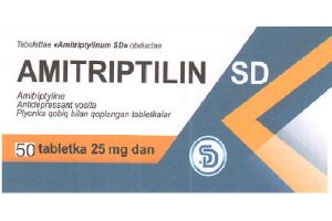 Амитриптилин SD таблетки, покрытые пленочной оболочкой 25 мг №50