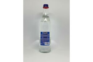 Вода минеральная природная столовая питьевая "TASSAY" газированная в стеклобутылке 0.5 л