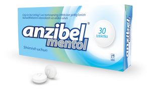 Анзибел® ментол, таблетки для рассасывания