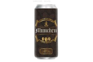 Пиво фильтрованное пастеризованное "Munchen" 4.0% CAN 0,45л