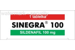 Синегра 100 таблетки, покрытые оболочкой №1
