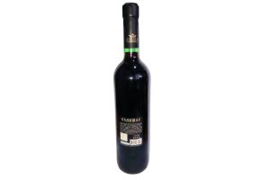 Вино виноградное натуральное полусладкое красное Падишах 10% 0.75л