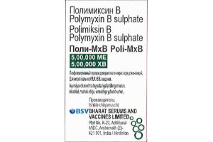 Поли-МхВ Порошок лиофилизированный для приготовления раствора для инъекций 500000 МЕ №1