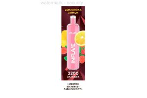 Электронная Сигарета INFLAVE PLUS Wild Strawberries Lemon 2200 puffs