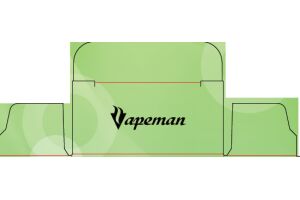 Электронная сигарета Vapeman B6000  Green Apple 18 мл 50 мг