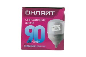 Лампа светодиодная (LED) ОНЛАЙТ OLL-T160-90-230-840-E27E40