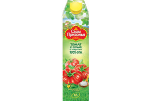 "Сады Придонья" сок томатный с солью с мякотью восстановленный 1 л