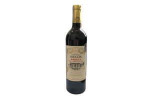 Вино красное, сухое CHATEAU MEZAIN BORDEAUX 2018 0.75l, alk. 14%