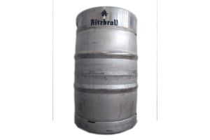 Пиво RITZBRAU "KELLERBIER" темное нефильтрованное, непастеризованное 4%, 50л