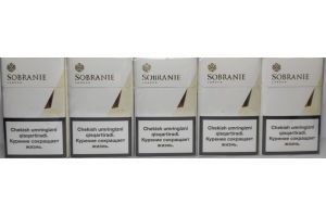 Сигареты с фильтром Sobranie White