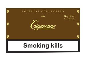 Сигареты с фильтром «Cigaronne Big Boss XL filter»