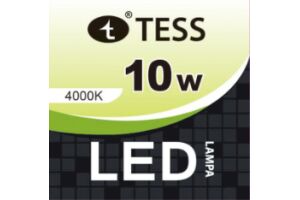 Лампа светодиодная T-CB 10Вт "TESS" E14 4000К GOLD