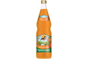 Напиток безалкогольный сильногазированный Черноголовка со вкусом Апельсин 1 л.