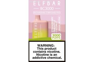 Электронная сигарета " ELF BAR" BC3000 STRAWBERRY PINEAPPLE COCONUT 10 ml 20mg/ml