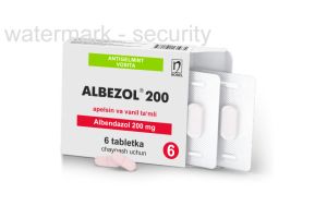 Албезол 200 таблетки для разжёвывания №6