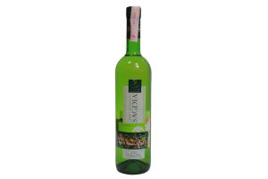 Вино белое полусладкое «SAGDIA» 10 % 0.75 л