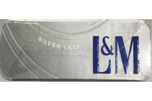 Сигареты с фильтром L&M SILVER LABEL
