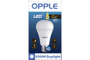 Лампа светодиодная LED-E1-A70-E27-14W-6500K