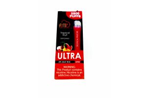 Электронные сигареты FUME Vapes ULTRA 2500 Tropical Fruit Disposable 5% 8.0 ml