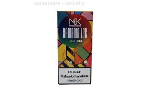 Электронная сигарета Maskking High GT Banana ice 40 мг 2мл