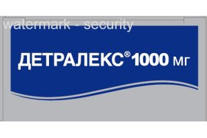 ДЕТРАЛЕКС  таблетки покрытые пленочной оболочкой 1000 мг №30