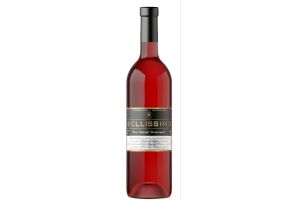 Вино виноградное натуральное полусладкое красное BELLISSIMO 11.0% 0.75 л.