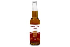 Пиво Hunter Amber lager 5.2% 0.33Л