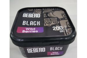 Табак для кальяна SEBERO Black "Wild Berries" 200 гр